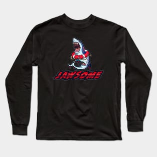 Jawsome Zombie Shark Long Sleeve T-Shirt